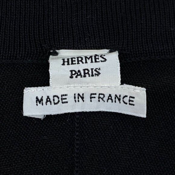 Ann Demeulemeester Black Long Cardigan Coat Made In France - Picture 8 of 8